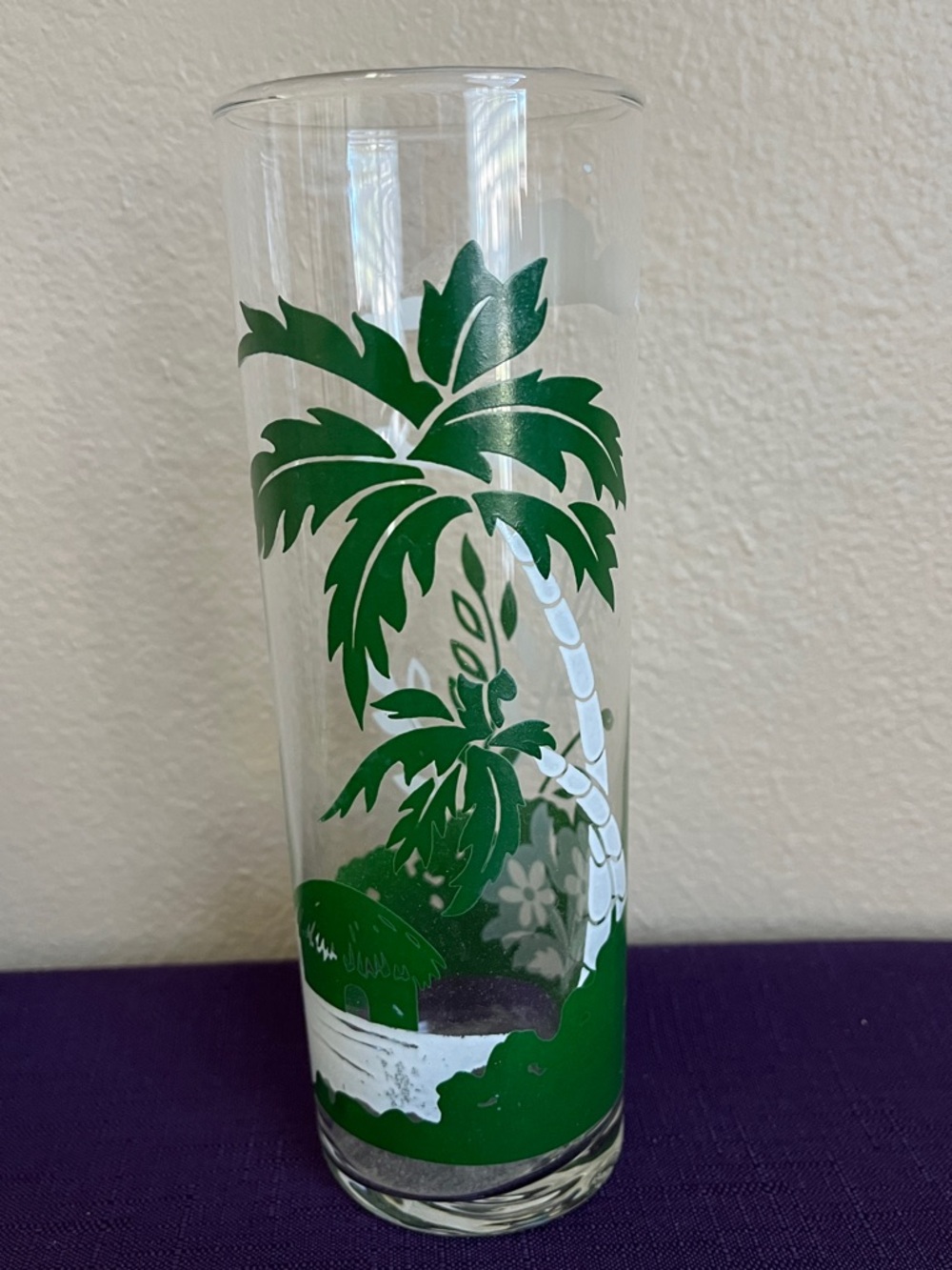 VTG Libbey Tiki Bar Glasses Tom Collins Highball Iced Tea Set Of 8 Vintage - Picture 3 of 9